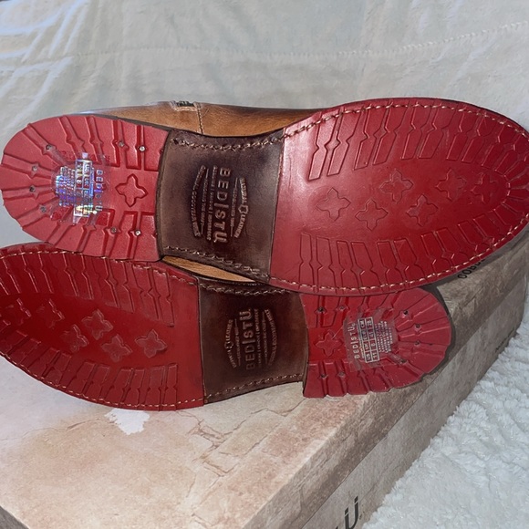 NWT BED|STU Janina Tan Flamingo Leather Boot - Picture 12 of 12